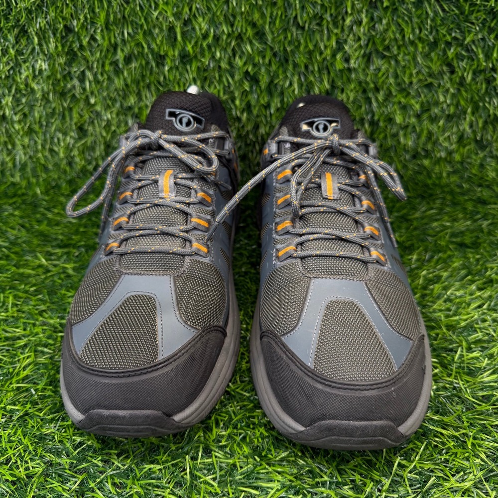 Orthofeet Hunter 647 Men 10.5 D Hiking Shoes Grey Black Waterproof Orthotic